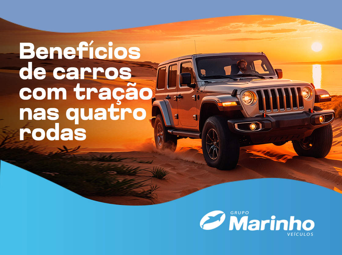 Benefícios de carros com tração nas quatro rodas