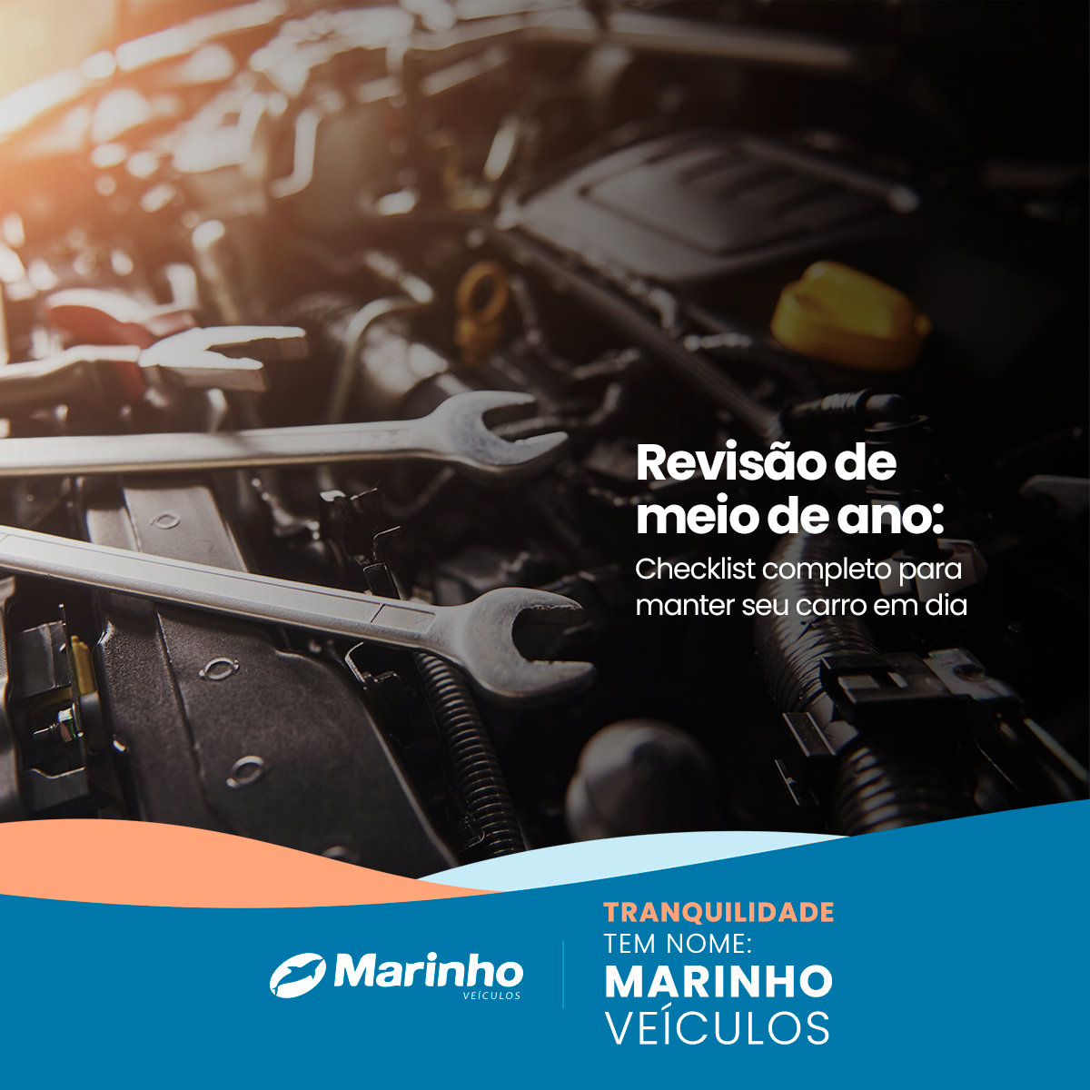 Revisão de meio de ano: checklist completo para manter seu carro em dia